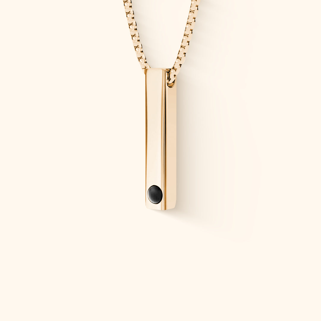 Personalized Projection Rod Necklace