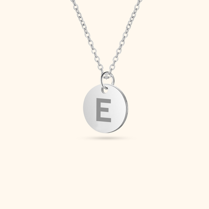 Luxury Initial Coin Necklace