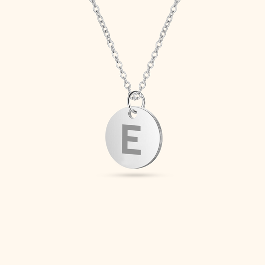 Luxury Initial Coin Necklace