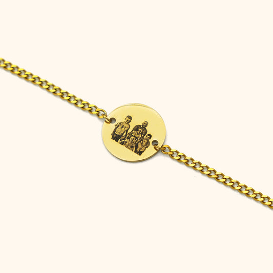 Personalized Print Bracelet