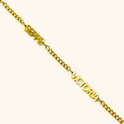 Name Engraved Bracelet