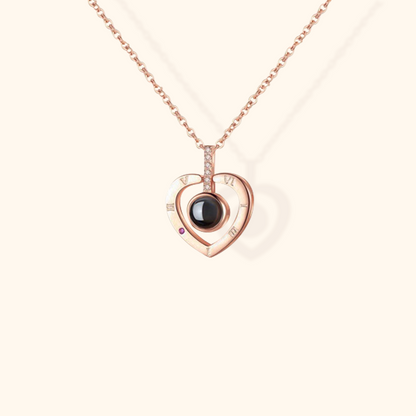 Customizable Baby Projection Charm Necklace