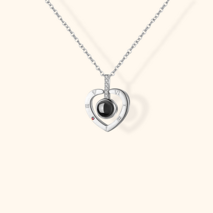 Customizable Baby Projection Charm Necklace