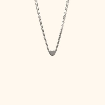 Minimalist Heart Pendant Necklace
