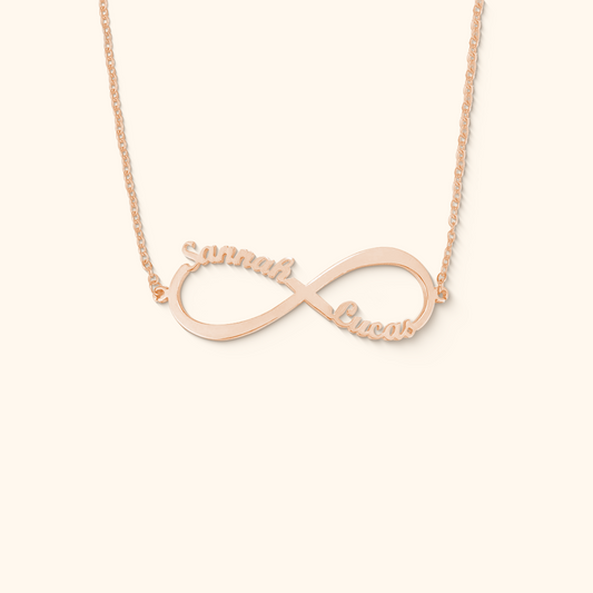 Eternity Love Name Necklace
