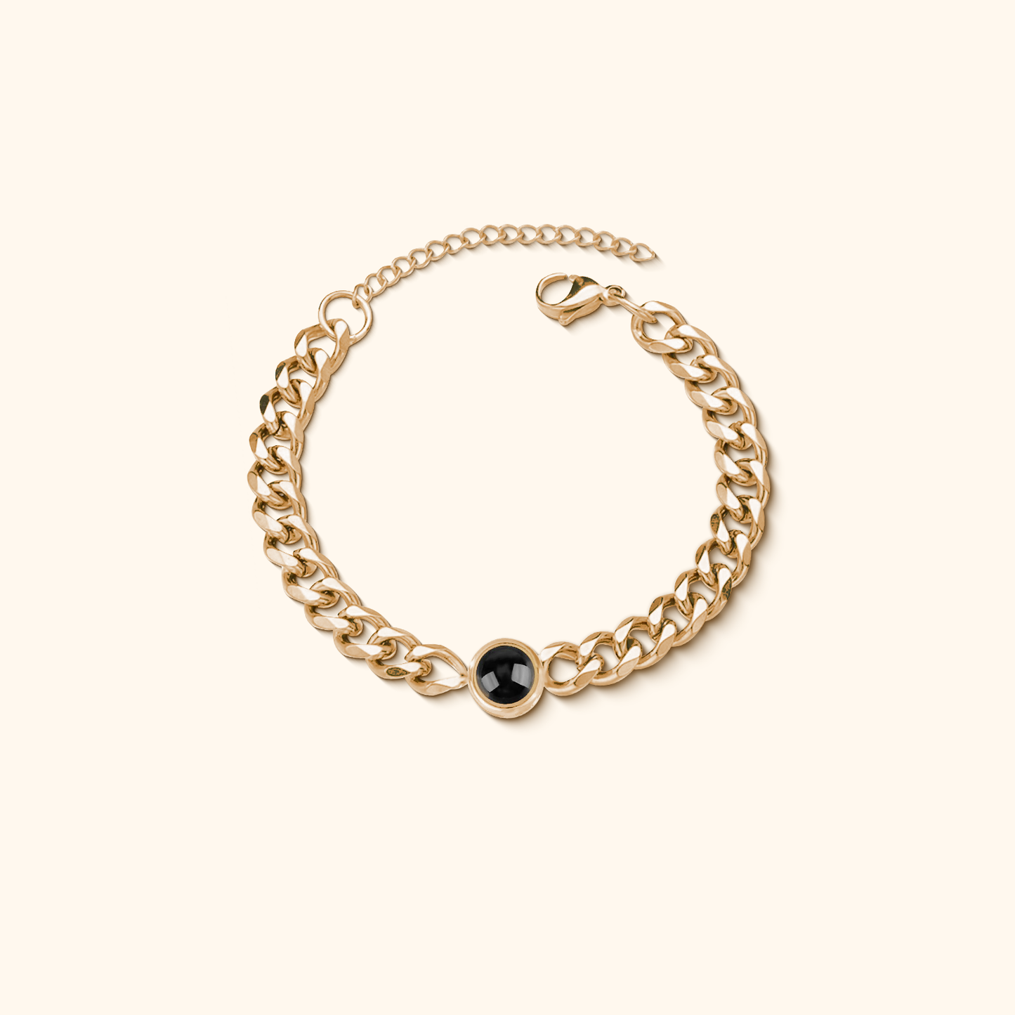 Personalized Cuban Projection Bracelet