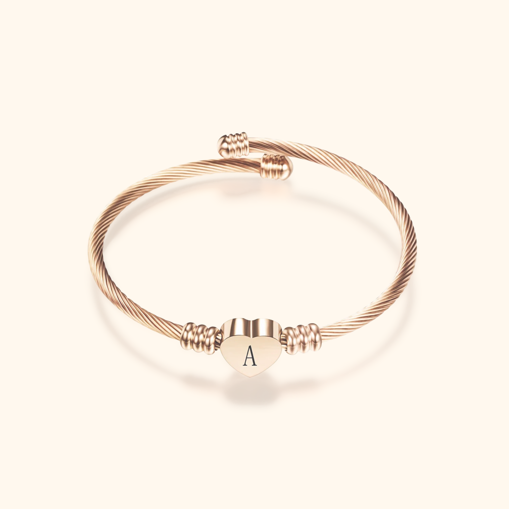 Personalized Initial Bracelet