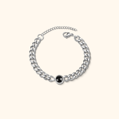 Personalized Cuban Projection Bracelet