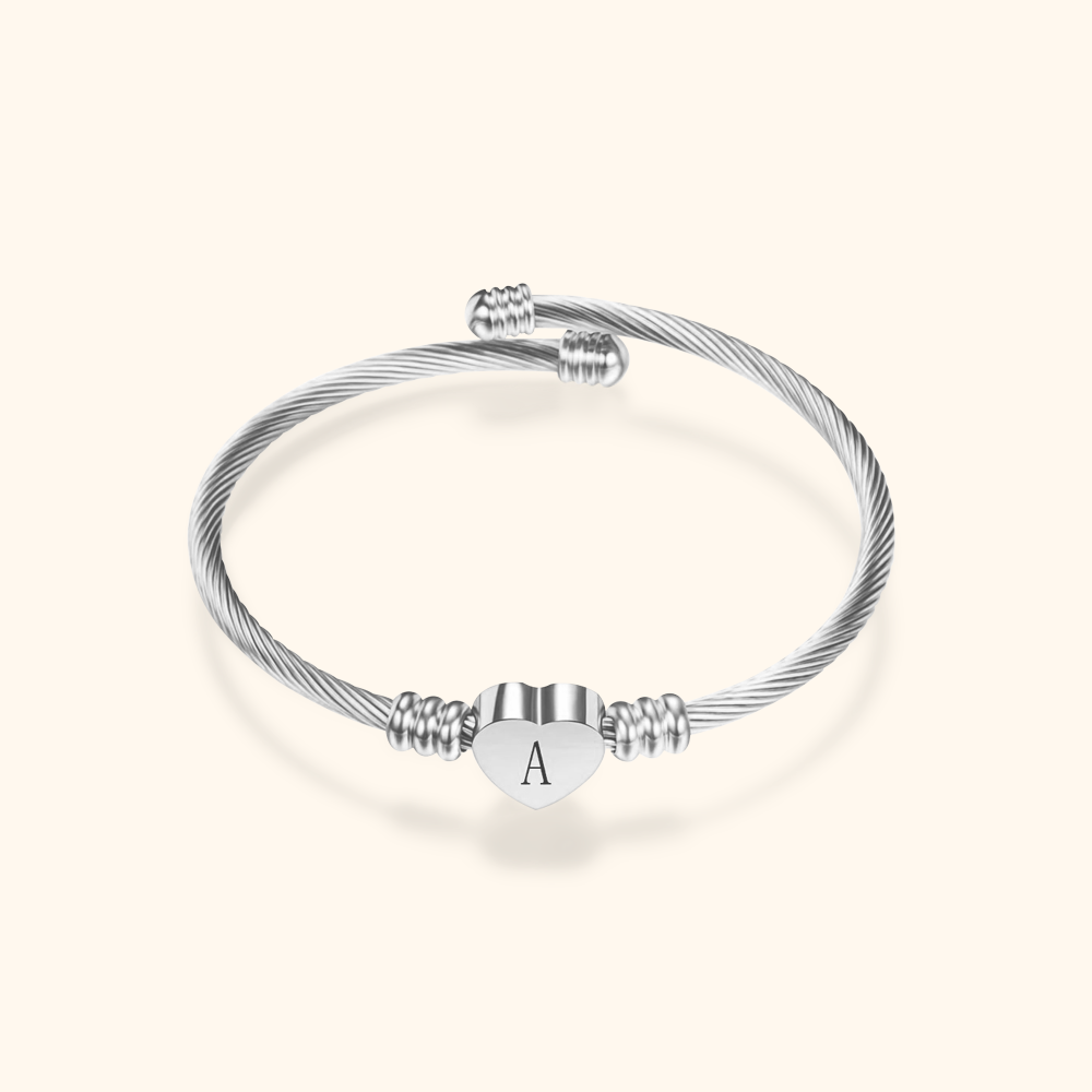 Personalized Initial Bracelet
