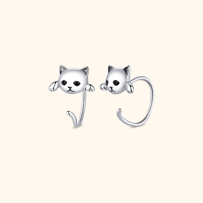 Small Cat Earrings