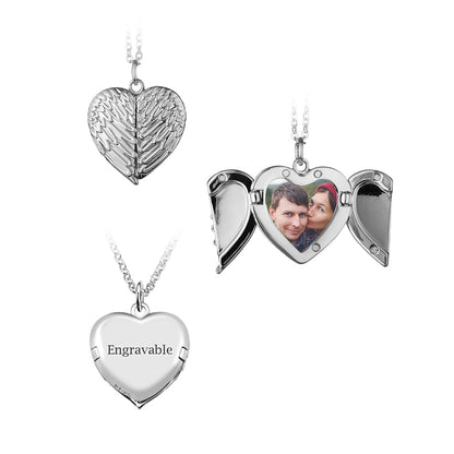 Photo Heart Necklace