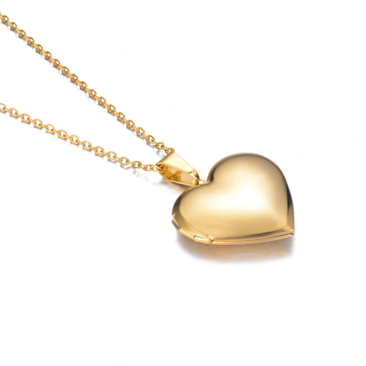 Heart-Shaped Photo Locket