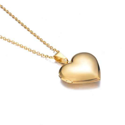 Heart-Shaped Photo Locket