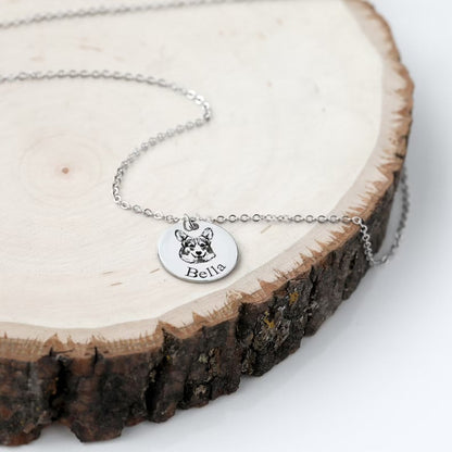 Pet Photo Necklace