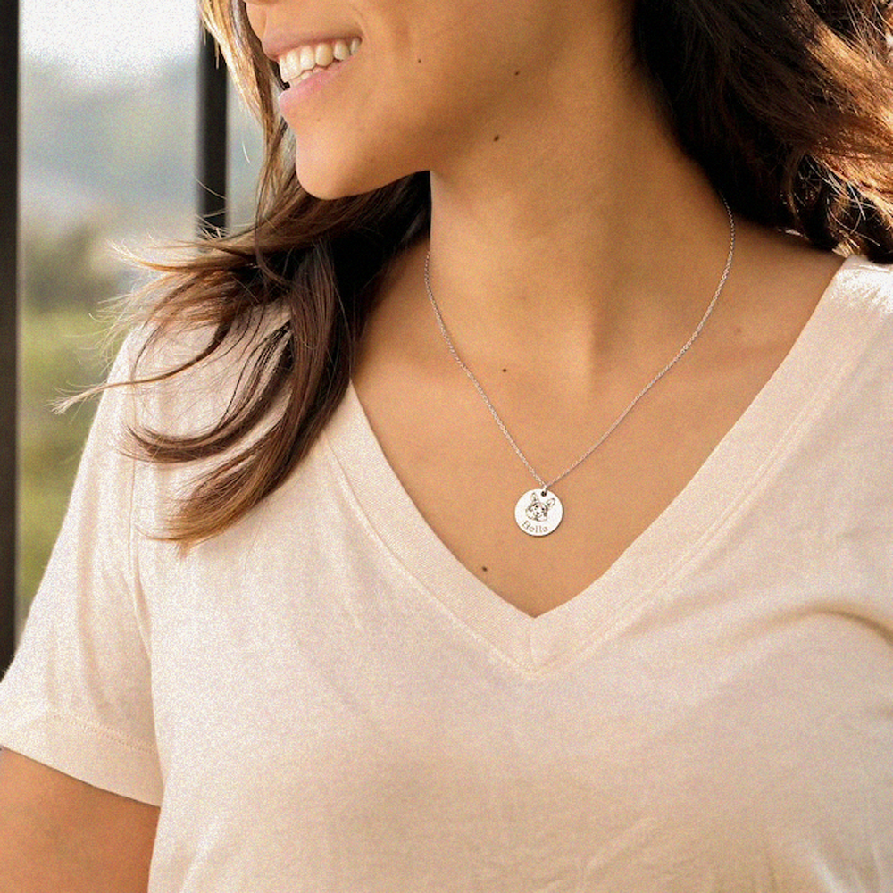 Pet Photo Necklace