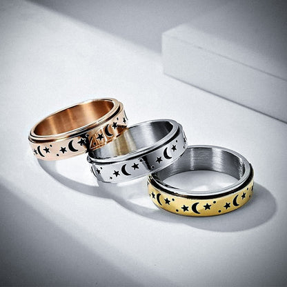 Anti-Stress Fidget Spin Ring