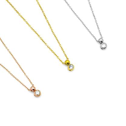 Personalized Birthstone Necklace